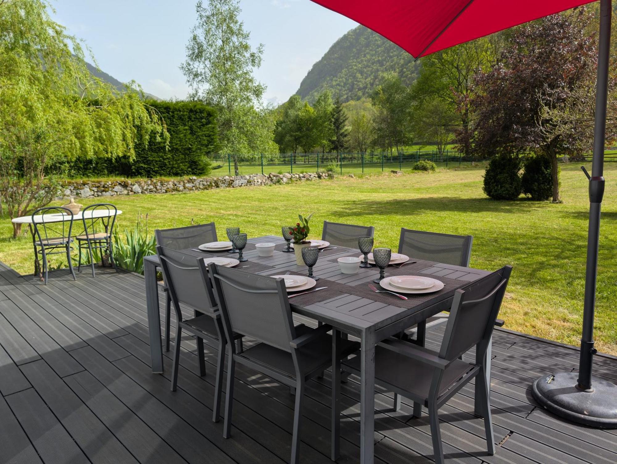 Maison tout confort pour votre séjour en famille Borderes-Louron Esterno foto